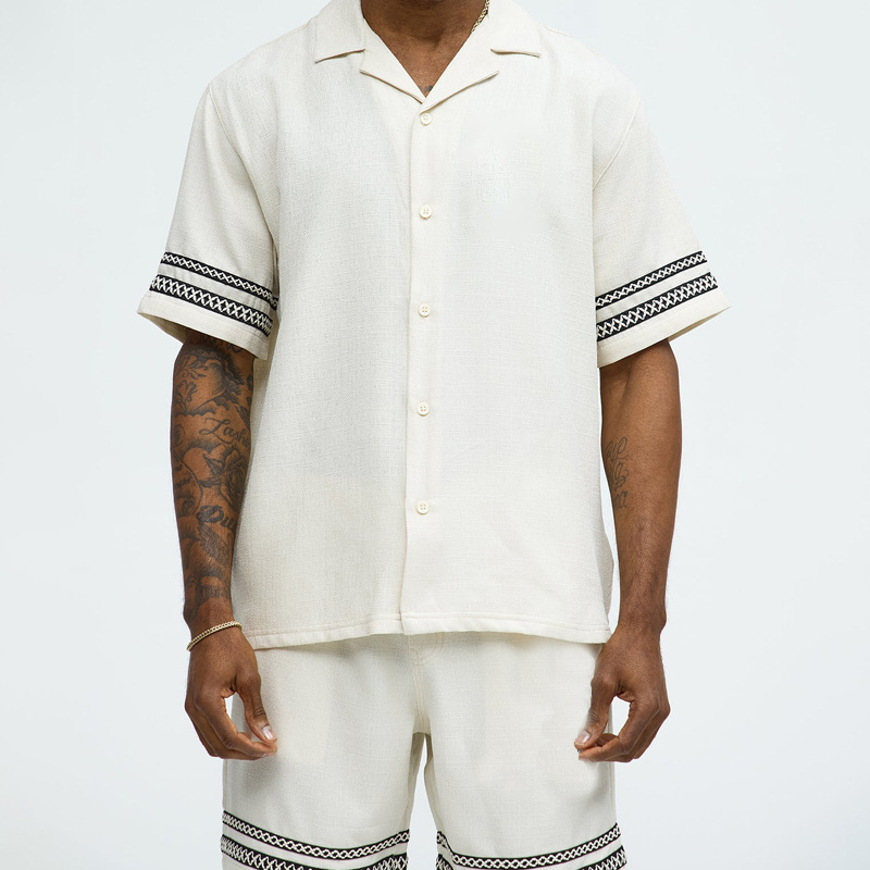 Ensemble d'Été Léger pour Homme et Femme avec Détails Tissés Uniques - Confort Optimal pour Journées Chaudes 0