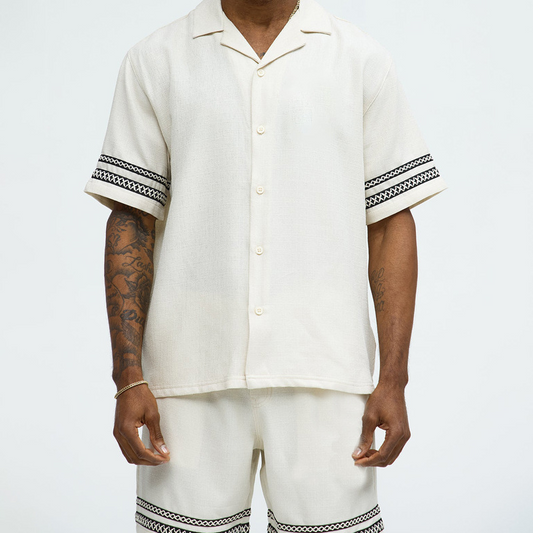 Ensemble d'Été Léger pour Homme et Femme avec Détails Tissés Uniques - Confort Optimal pour Journées Chaudes 0