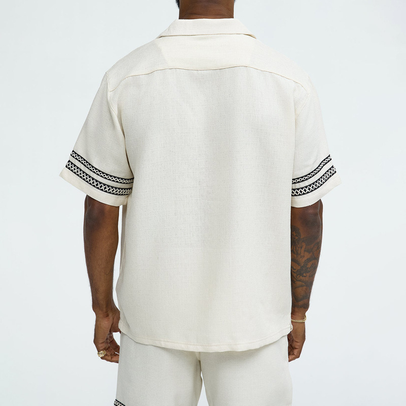 Ensemble d'Été Léger pour Homme et Femme avec Détails Tissés Uniques - Confort Optimal pour Journées Chaudes 3