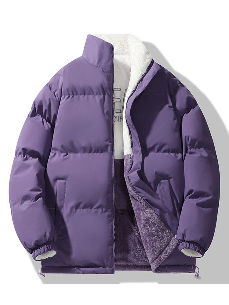 Manteau Femme Hiver Réversible en Fleece Teddy – Coupe Relax, 100% Polyester, Confort Optimal, Idéal pour Journées Fraîches 4