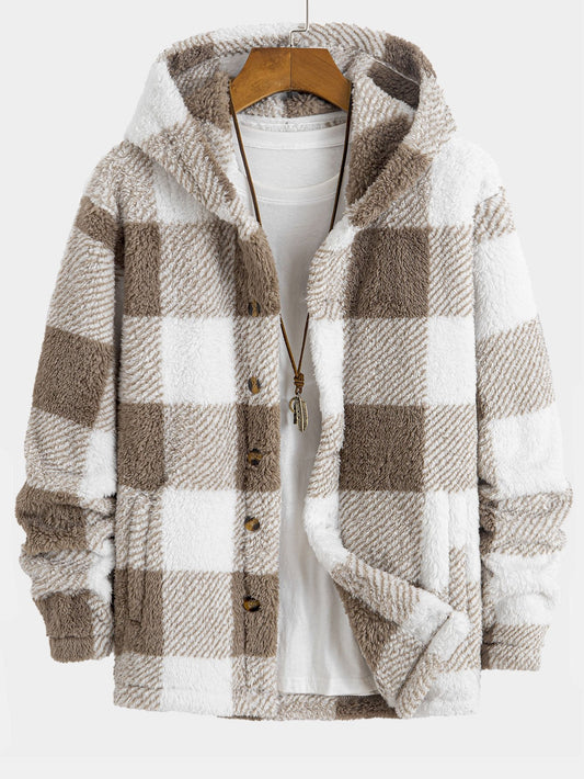 Manteau à Capuche Femme en Fleece Teddy – Design Unique, Confort Optimal, Coupe Relax, 100% Polyester 0