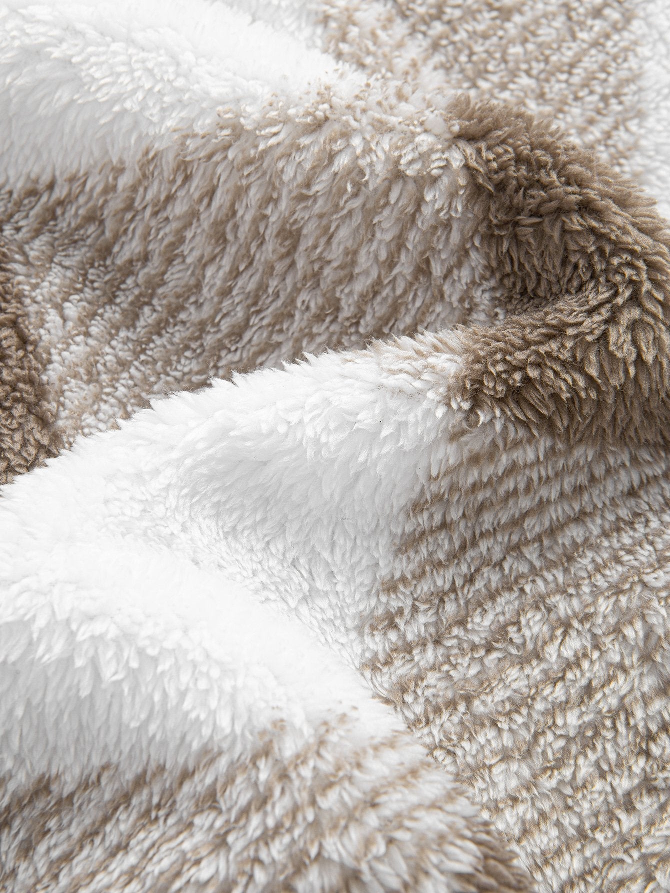 Manteau à Capuche Femme en Fleece Teddy – Design Unique, Confort Optimal, Coupe Relax, 100% Polyester 6