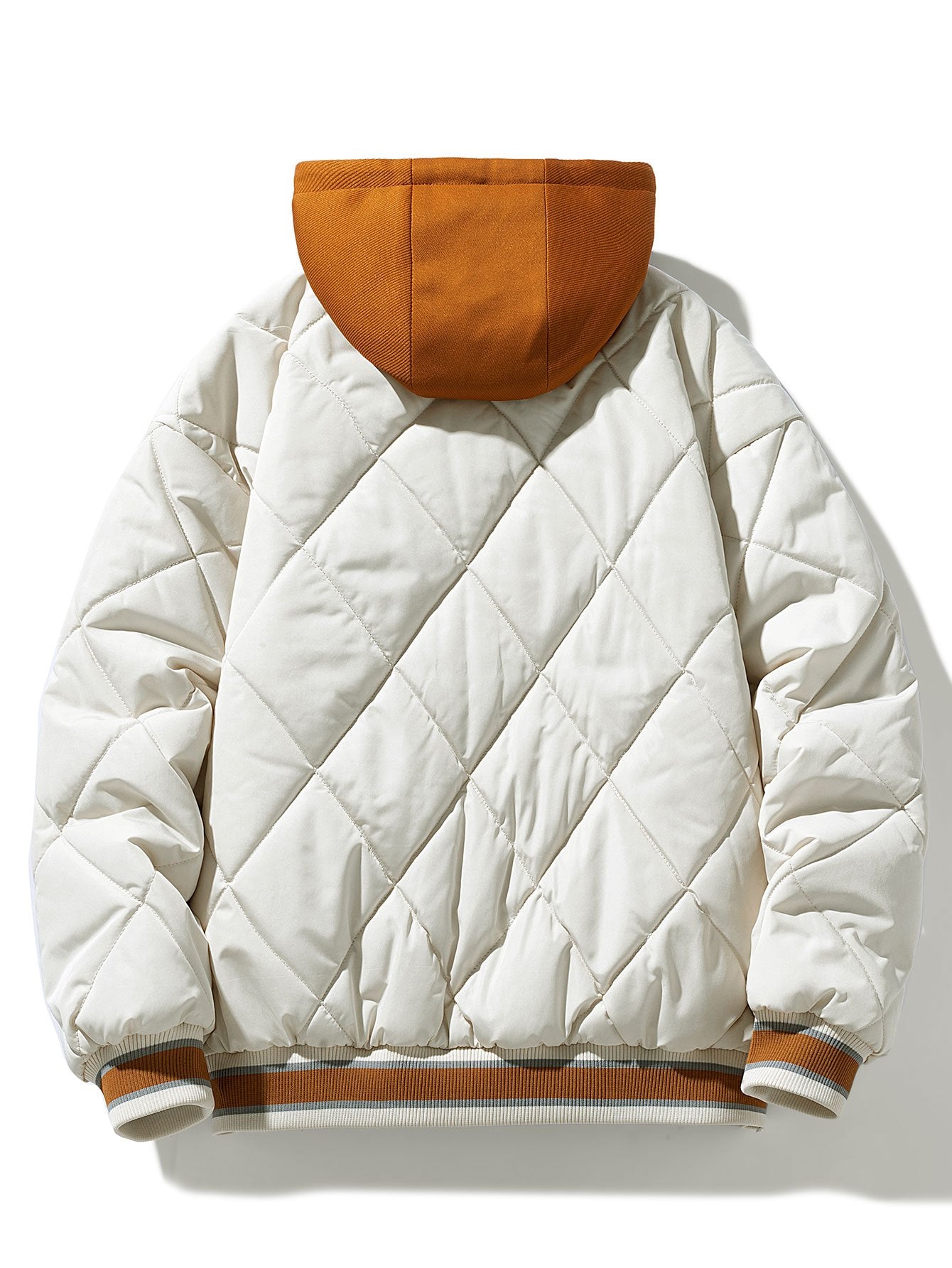 Veste Baseball Matelassée 2 en 1 avec Capuche en Polyester pour Homme et Femme - Confort Optimal, Ajustement Régulier 1