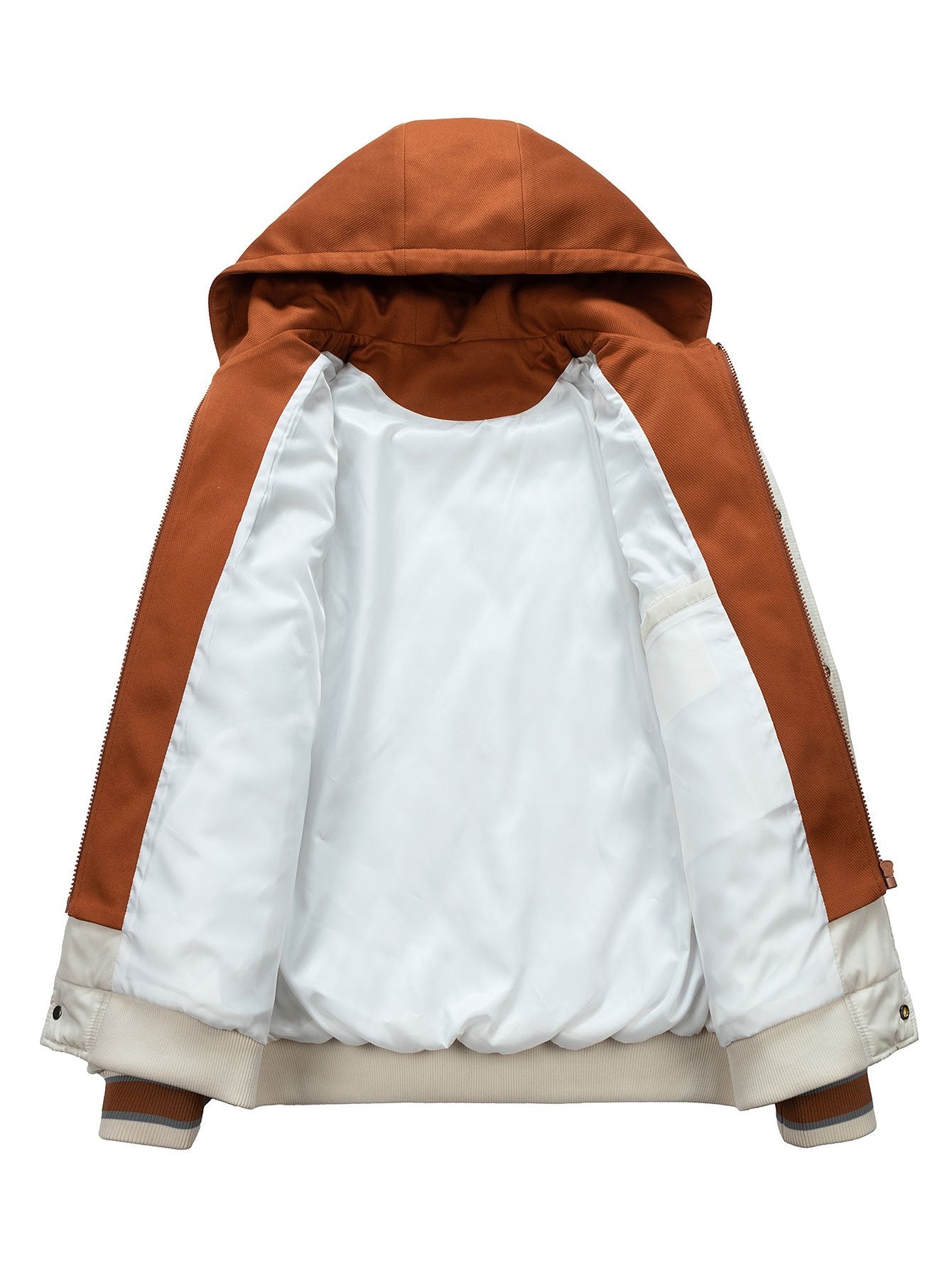 Veste Baseball Matelassée 2 en 1 avec Capuche en Polyester pour Homme et Femme - Confort Optimal, Ajustement Régulier 2