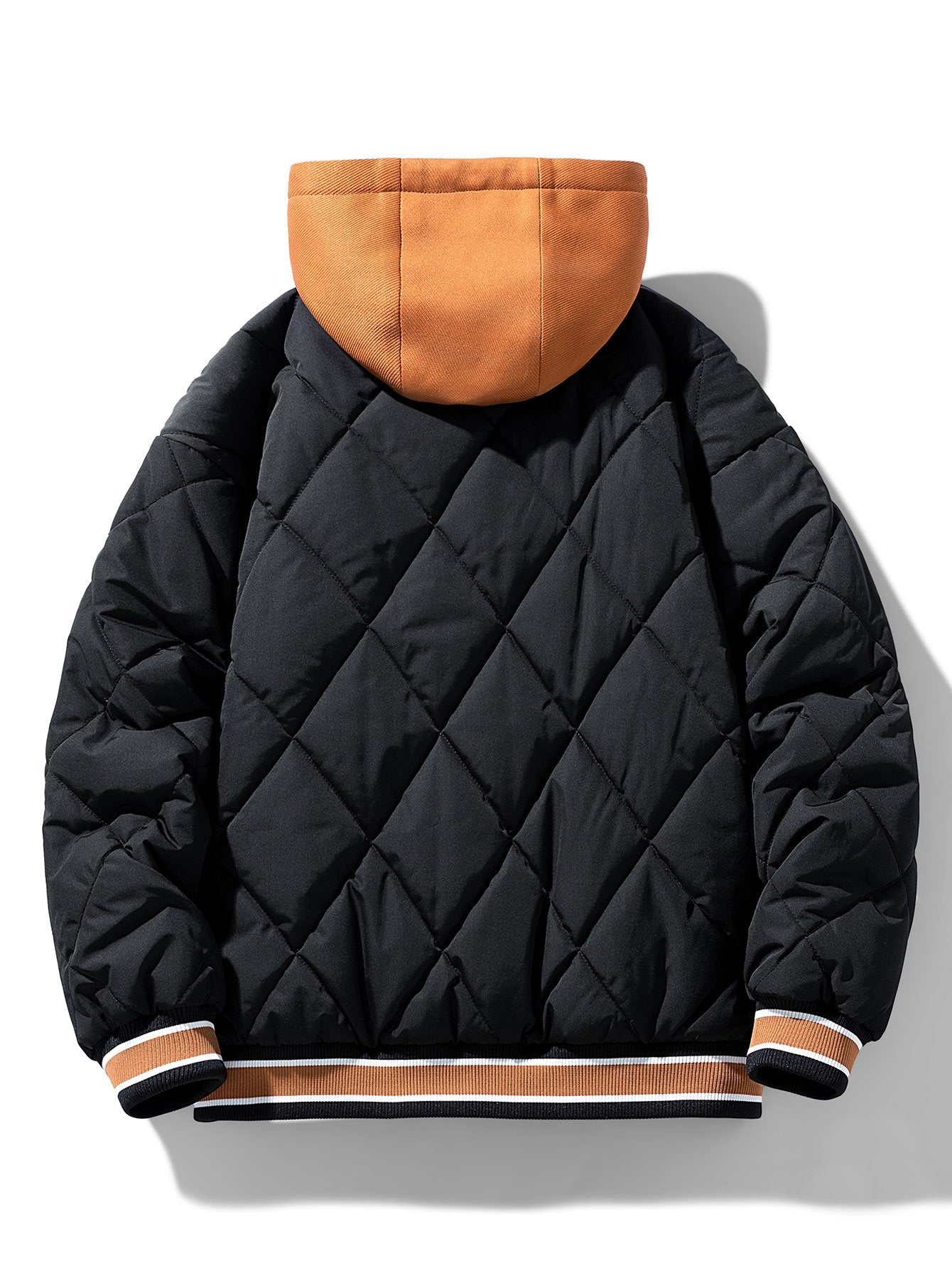 Veste Baseball Matelassée 2 en 1 avec Capuche en Polyester pour Homme et Femme - Confort Optimal, Ajustement Régulier 4