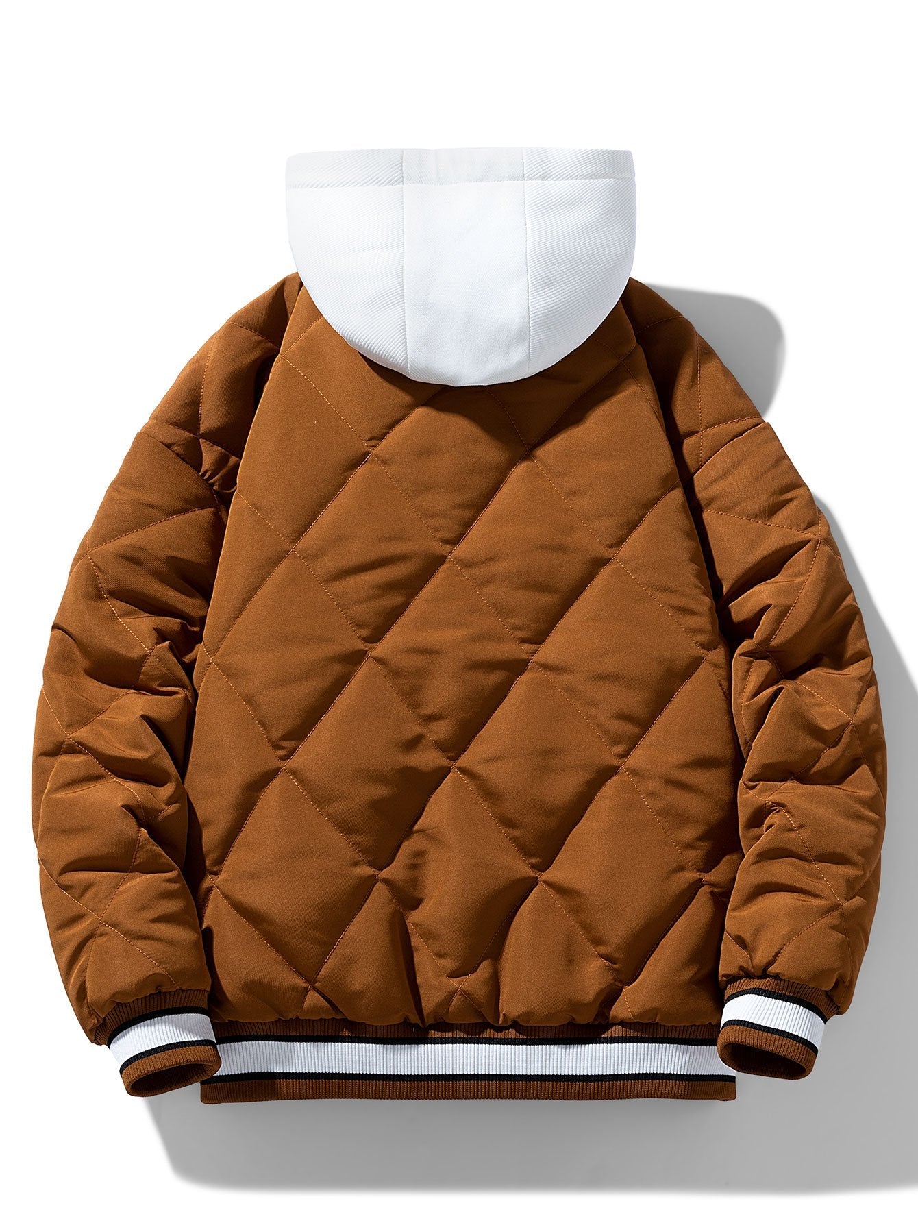 Veste Baseball Matelassée 2 en 1 avec Capuche en Polyester pour Homme et Femme - Confort Optimal, Ajustement Régulier 7