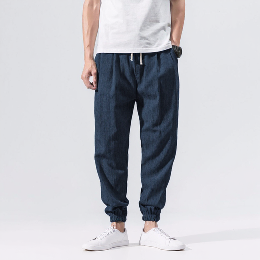 Pantalon HAKU Bleu Marine